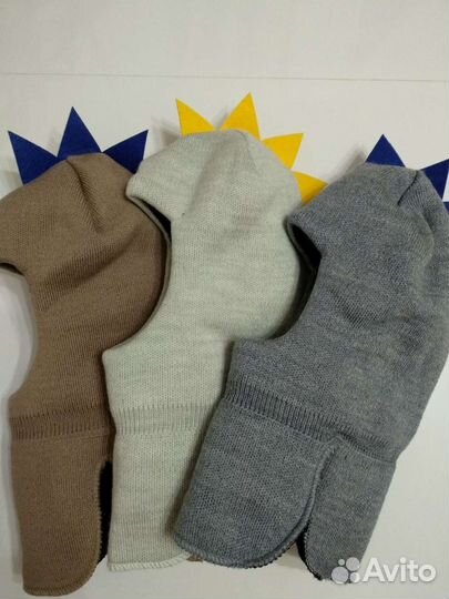 Шапка-шлем динозавр