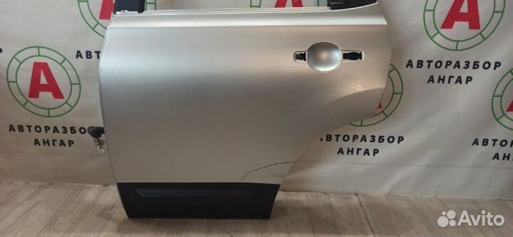Дверь задняя левая Nissan Qashqai J10 HR16DE 2009