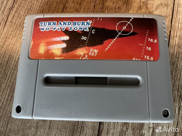 Turn And Burn для Super Nintendo (snes) PAL