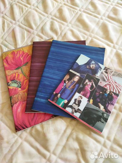 Ежедневники, тетради, папки файлы