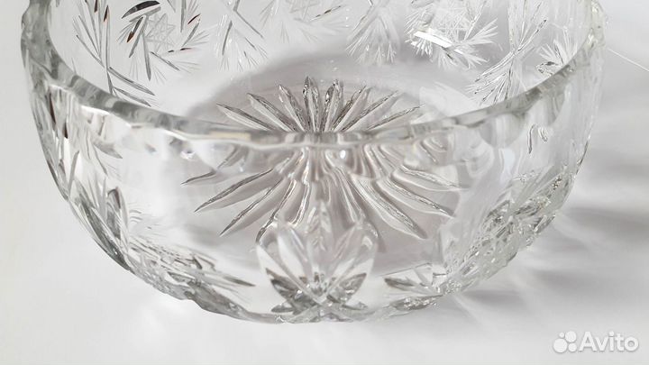 Хрустальная ваза салатница, конфетница СССР