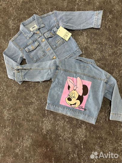 Джинсовая куртка для девочки