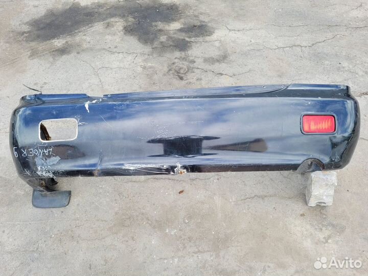 Бампер задний на Mitsubishi Lancer 9