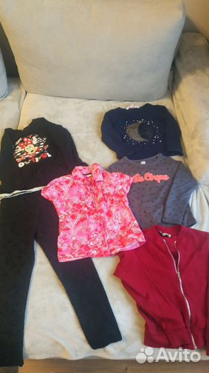 Пакет вещей для девочки 110 116