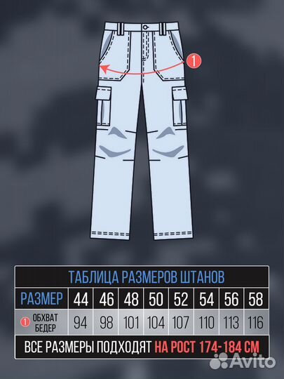 Штаны рабочие мужские летние