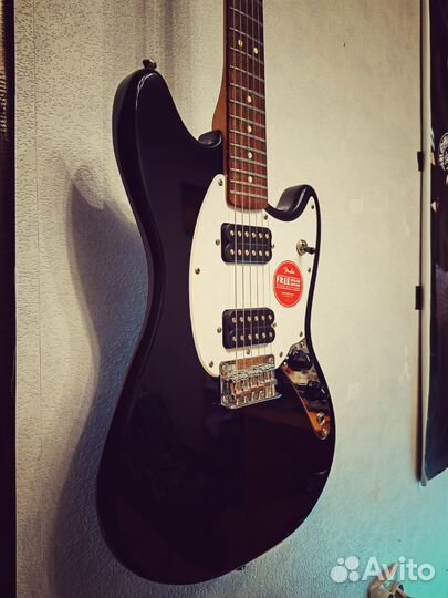 Fender Squire mustang электрогитара