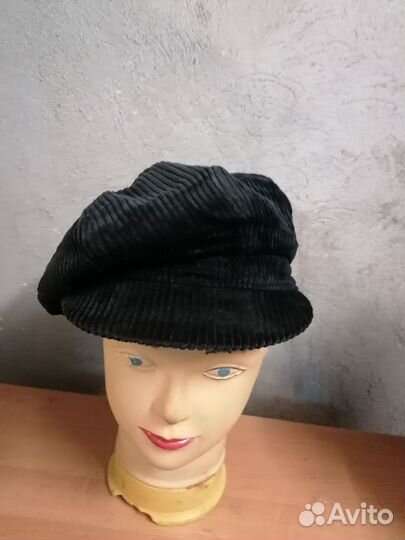 Кепка Гаврош, вельветовая, р. 55-56