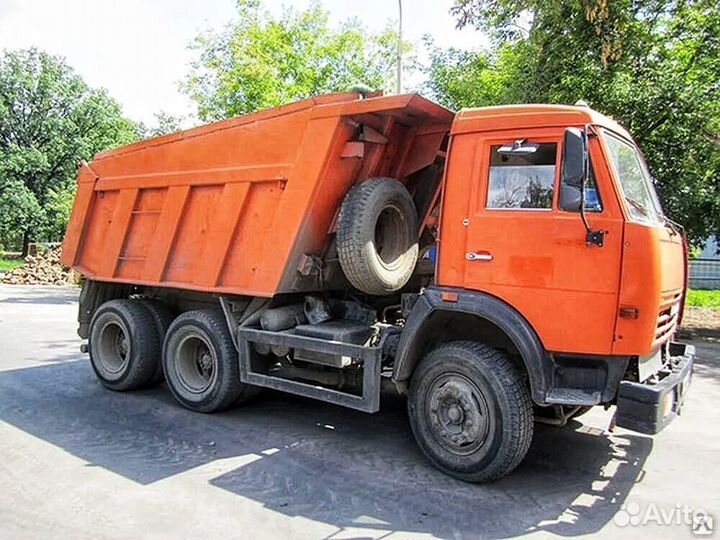 Щебень с доставкой. Камаз
