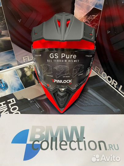 Мотошлем BMW Motorrad GS Pure Neon Orange Matt