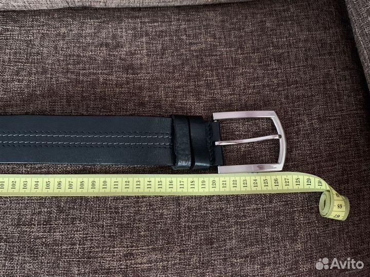 Ремень мужской натуральная кожа-Италия