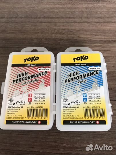 Toko Парафин 120г, Смывка для лыж Swix Base