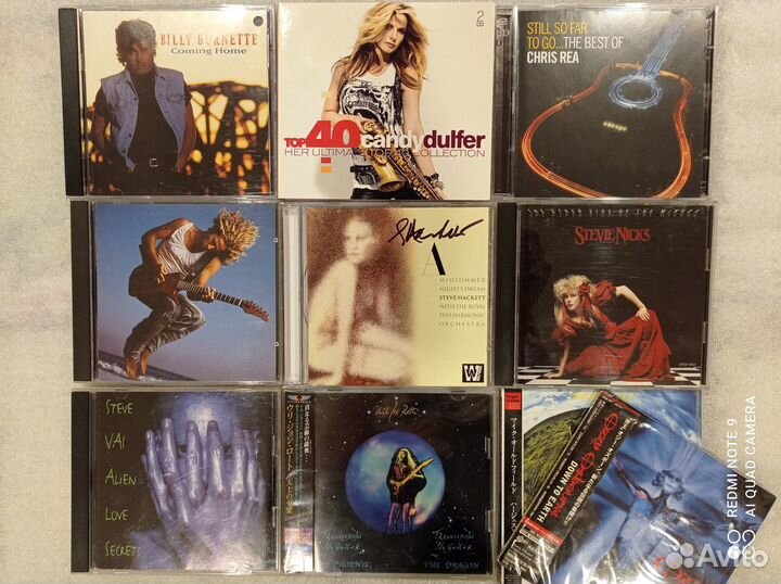 Рок CD фирменные