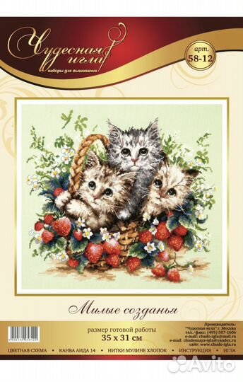 Набор для вышивания Чудесная игла