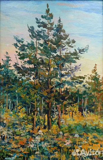 Пейзаж маслом