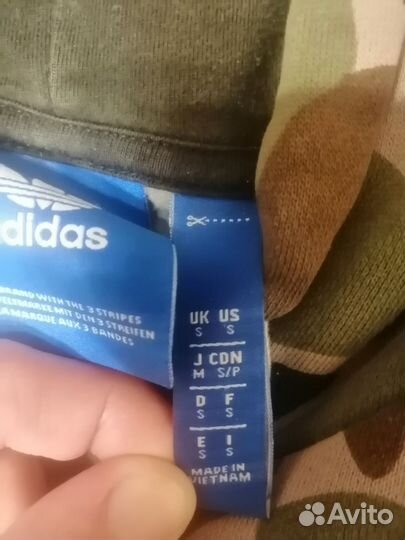 Толстовка худи adidas