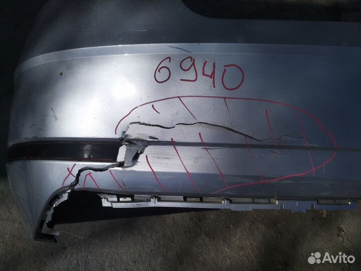 Oktavia a7 с 2016г. - Задний бампер Б/У