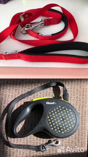 Поводок и рулетка для собаки
