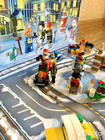 Lego City календарь