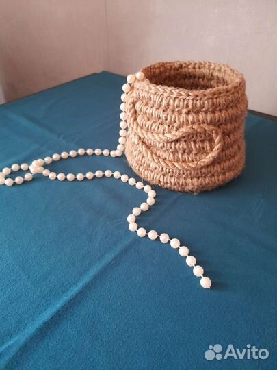 Джутовая шкатулка, отличный подарок