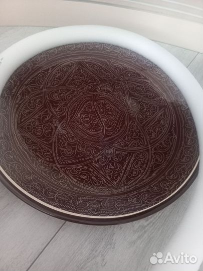 Ляган, Блюдо сервировочное 42 см ручная работа