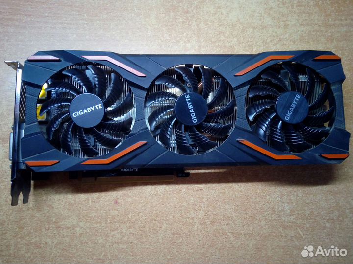 Видеокарта gtx 1080 Gigabyte 8gb