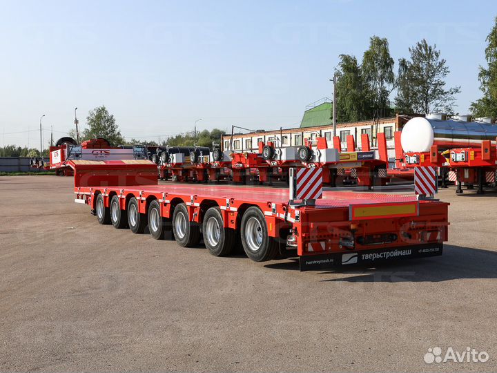 Полуприцеп трал (тяжеловоз) Тверьстроймаш Extendable, 2024