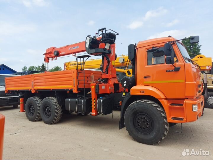 КАМАЗ 43118 с КМУ, 2024