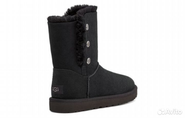 UGG Bailey Snaps 'Black' Women's (36)