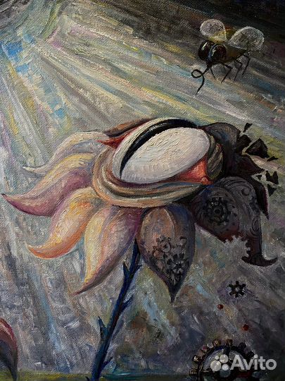 Картина маслом «Око». 35 на 50