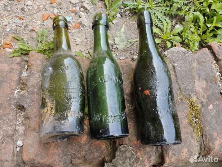 Бутылки с пожарищ Второй Мировой