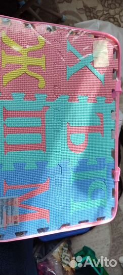 Детский коврик для ползания пазл