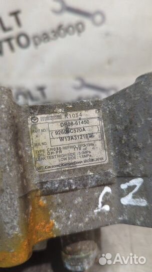 Компрессор кондиционера Mazda Demio DE3FS ZJ-VE