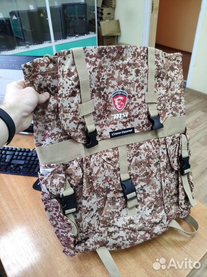 Игровые рюкзаки MSI GS/ camo/ cумка MSI оригинал