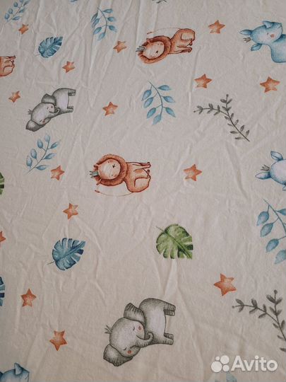 Простынь на резинке 75 75