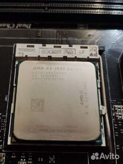 Материнская плата MSI a55m-P33 с цп AMD a8 3800