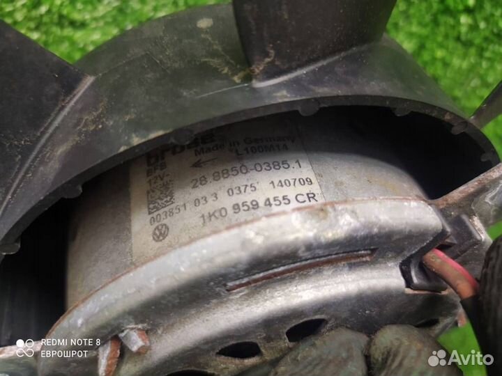 Вентилятор охлаждения Volkswagen Passat (B6) (200