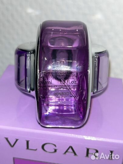 Туалетная вода bvlgari omnia amethyste 40 мл