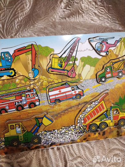 Развивающие деревянные игрушки пакетом