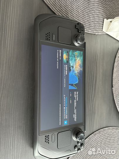 Игровая приставка steam deck