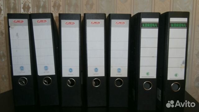 Папки-регистраторы Чехия, Германия