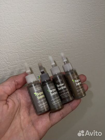 Хна для бровей brow henna