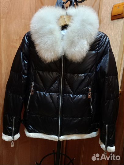 Пуховик женский демисезонный 46 48