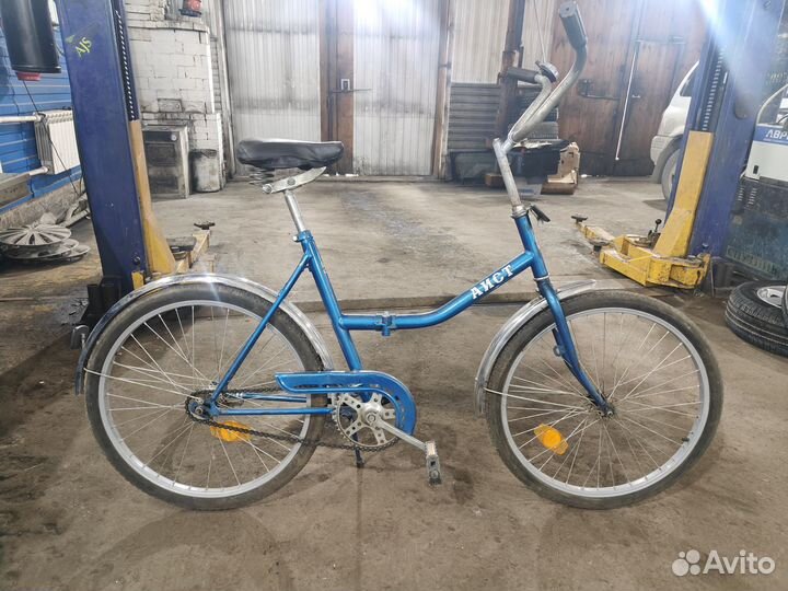 Велосипед аист складной