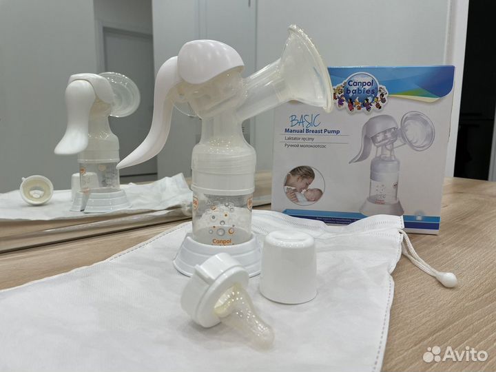 Молокоотсос ручной, механический Canpol babies