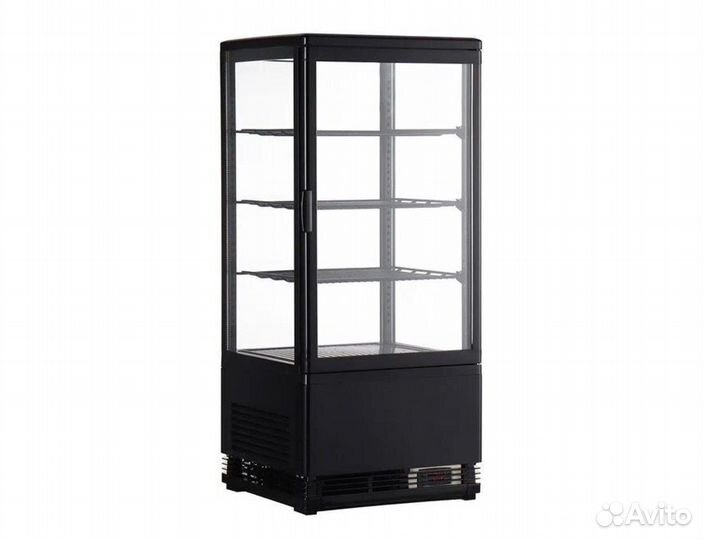 Витрина холодильная Viatto VA-RT-78B (Черная)
