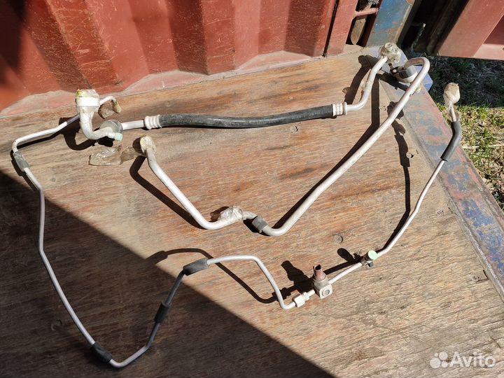 Радиатор кондиционер Mitsubishi lancer и трубки