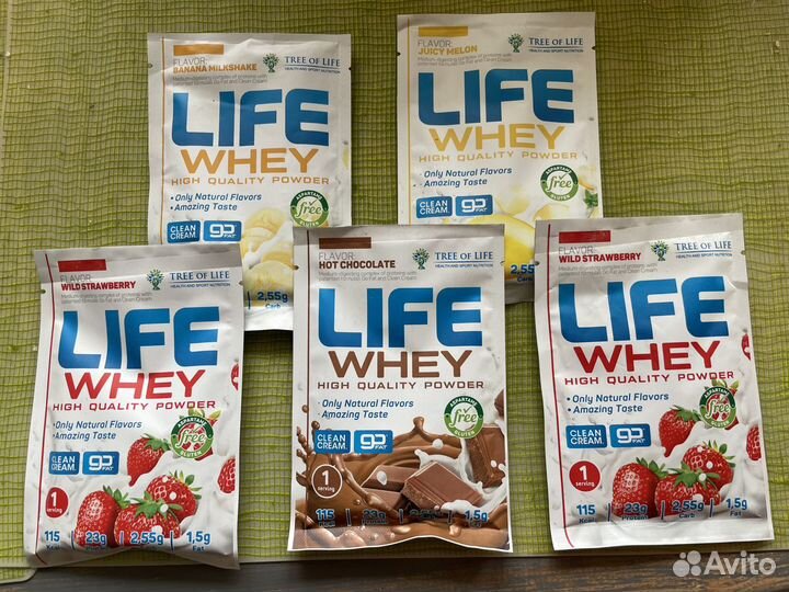 Протеин whey и креатин life primekraft