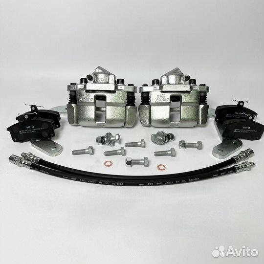 Суппорта 2108 на Ниву, Chevrolet Niva, 2121-2123