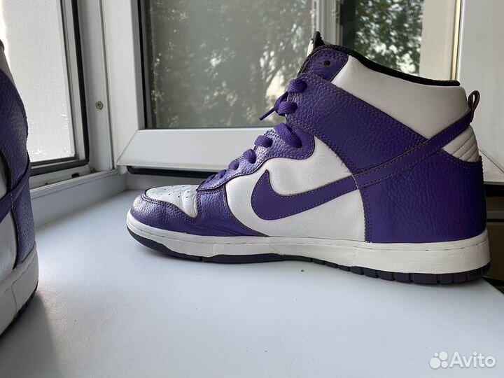 Nike Dunk High – Purple – White