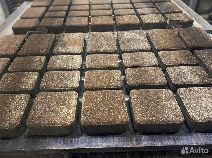 Тротуарная плитка цветная